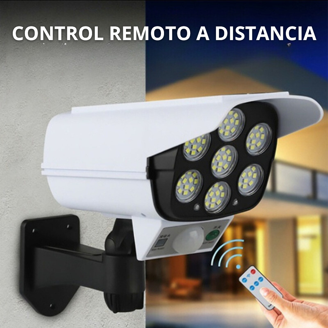 LAMPARA LED SOLAR CON SENSOR DE MOVIMIENTO