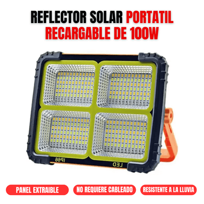 REFLECTOR SOLAR PORTATIL DE 100W