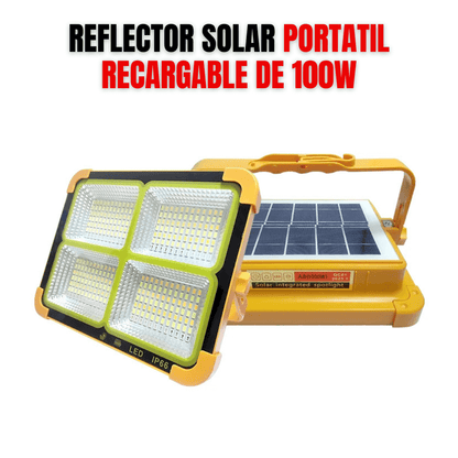 REFLECTOR SOLAR PORTATIL DE 100W