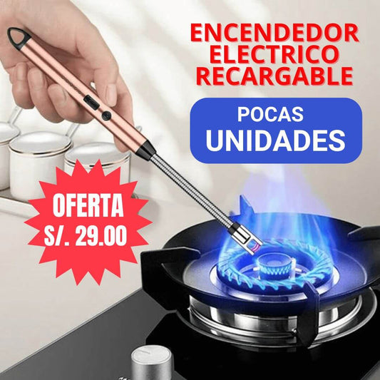 ENCENDEDOR ELECTRICO RECARGABLE USB