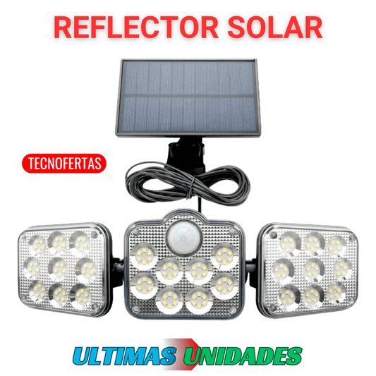 REFLECTOR LED SOLAR TRIPLE