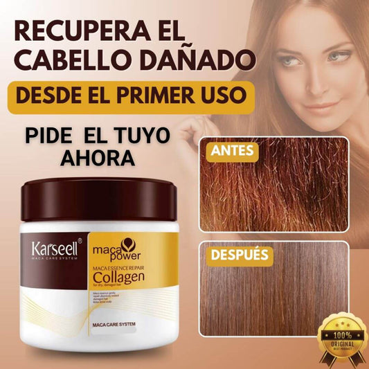 Mascarilla Karseell - Renueva y Revitaliza tu Cabello